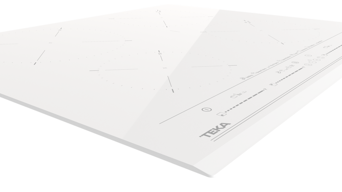 Teka IZC 64630 WH Beyaz İndüksiyonlu Ankastre Ocak