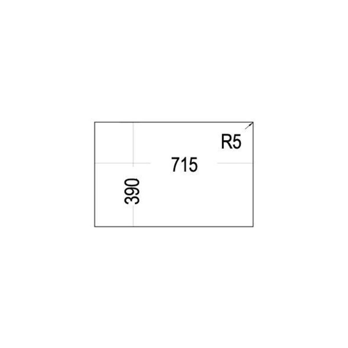 Teka SQUARE 2B 760 TG (Stone Grey) Gri Granit Evye