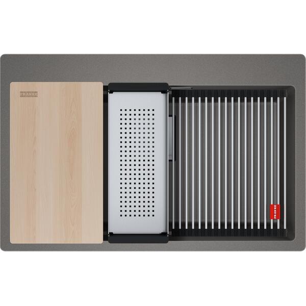Franke KNG PRO 610-73 Stone Grey Granit Evye