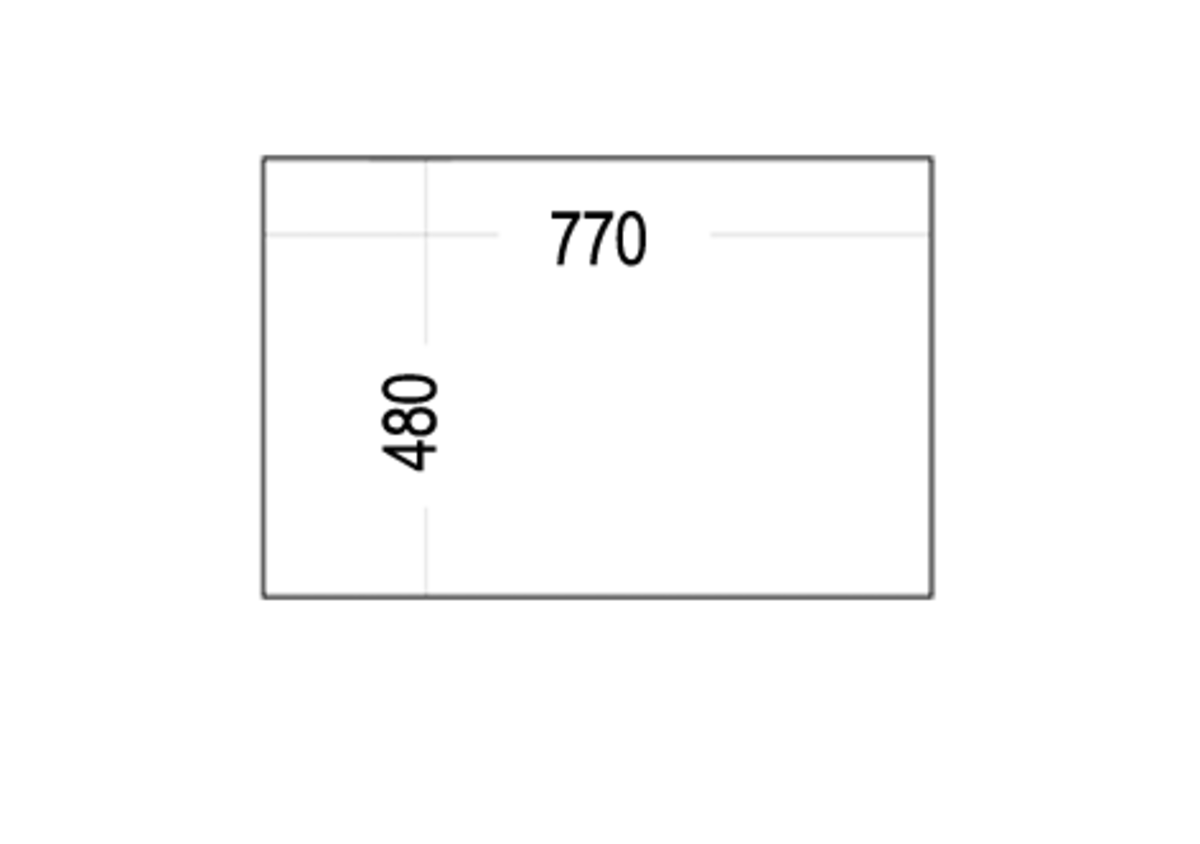 Teka FORSQUARE 2B 790 TG (Black) Siyah Granit Evye