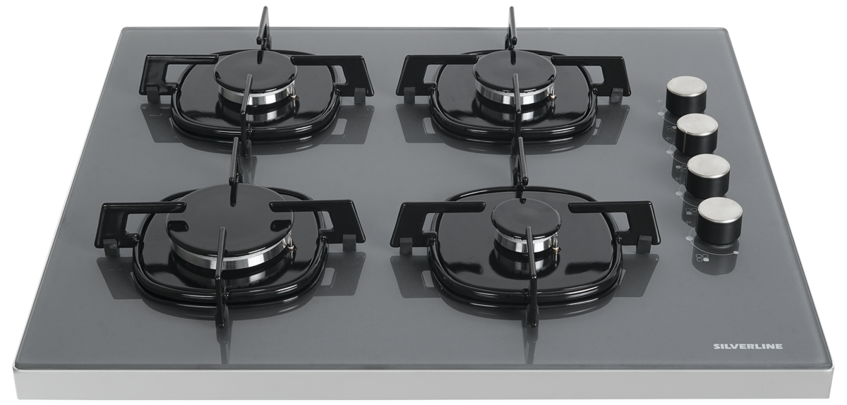 Silverline FS5425S01 Gri Cam Setüstü Ocak