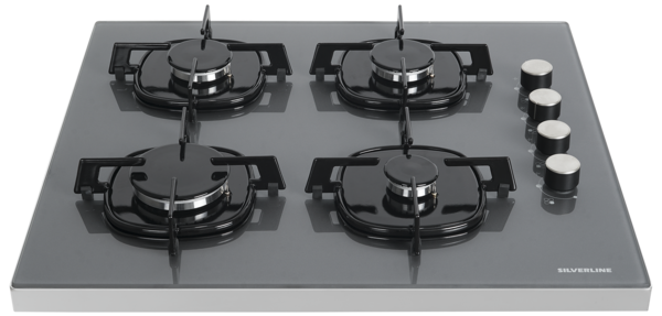 Silverline FS5425S01 Gri Cam Setüstü Ocak