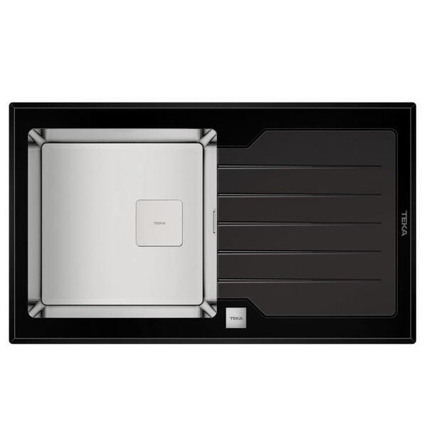 Teka DIAMOND RS15 1B 1D 86 (WST BLACK) Siyah Cam Evye