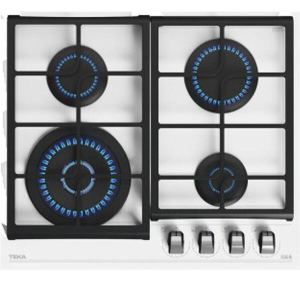 Teka GZC 64320 XBC WH (E4) Beyaz Cam Ankastre Ocak