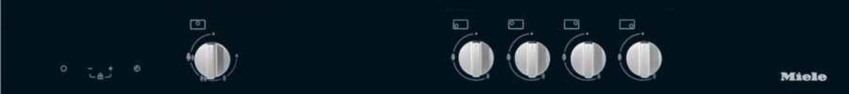 Miele KM 3054-1 G EDST Cam Seramik Gazlı Ocak