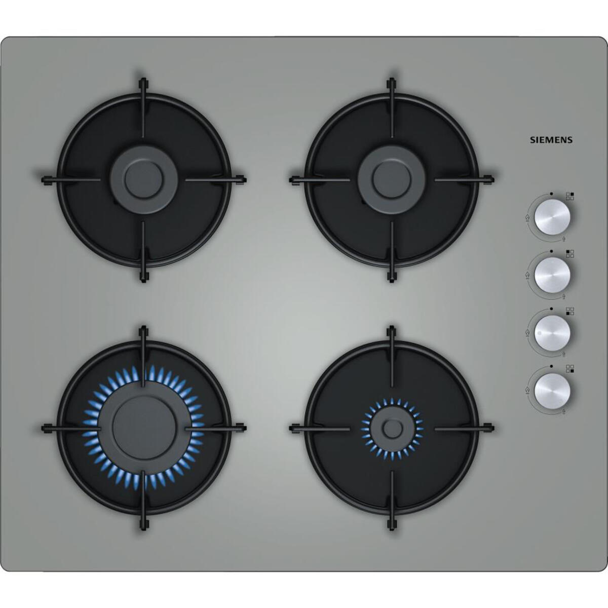 Siemens EO6C8PO00O Gri Cam Ankastre Ocak (Doğalgaz Çıkışlı)