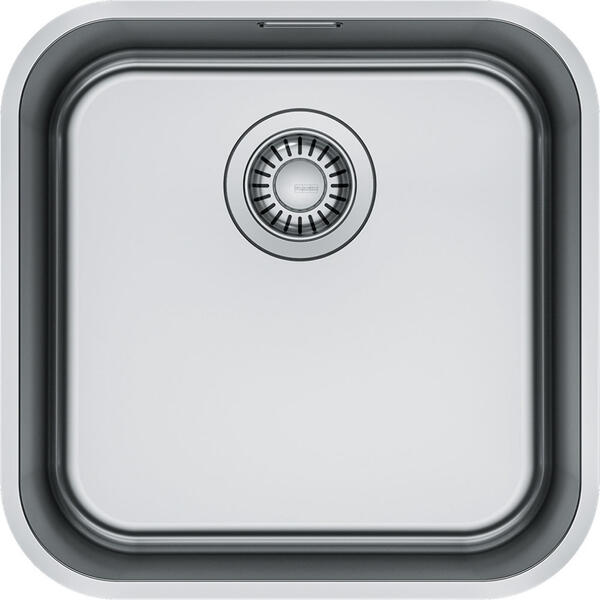 Franke SRX 110-40 TEK GÖZLÜ TEZGAH ALTI ÇELİK EVYE