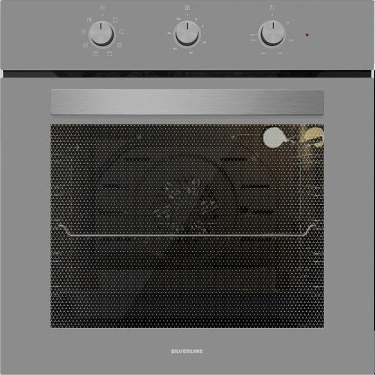Silverline BO6503S01 Gri Ankastre Fırın