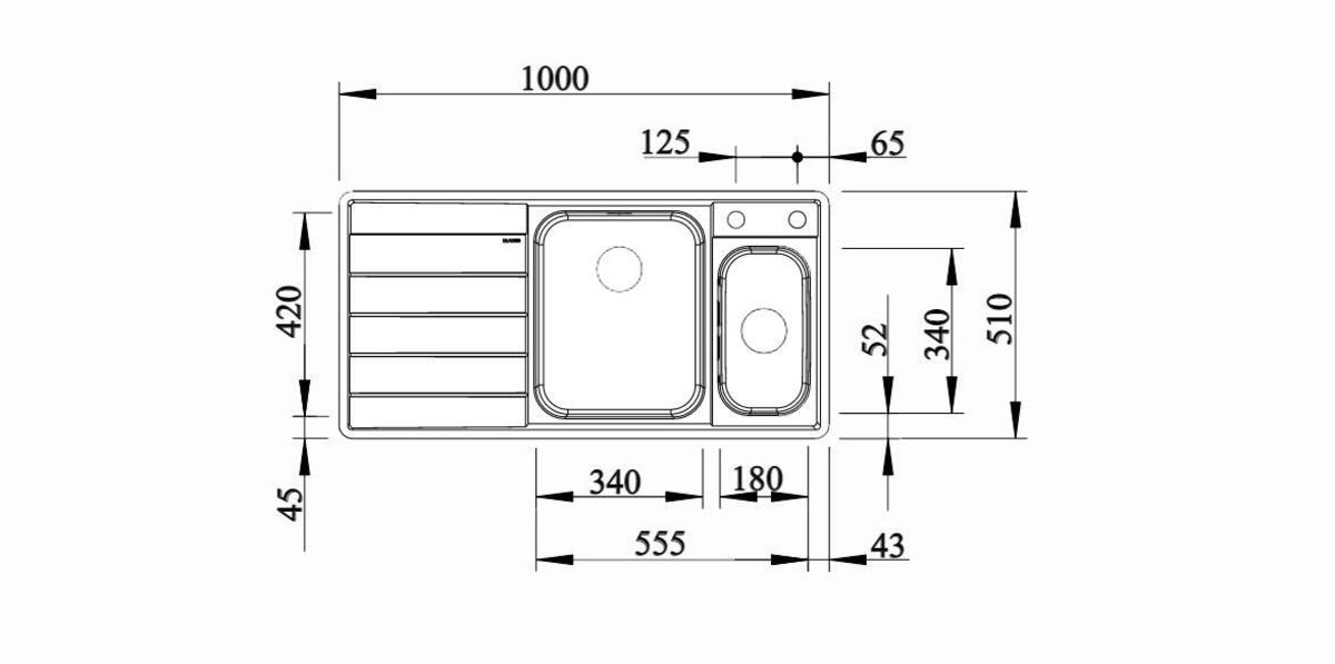 Blanco AXIS III 6 S -IF SAĞ DAMLALIK CAM KESME TAHTALI INFINO Paslanmaz Çelik