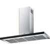 Franke FORMAT PLUS FTLN H45 X/BK GLASS A120 Inox Duvar Tipi Davlumbaz