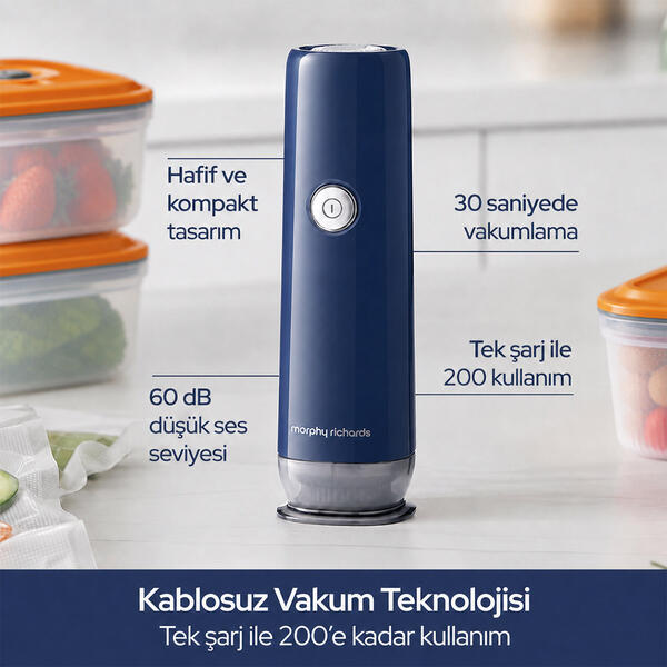 Morphy Richards Vakumlu Gıda Saklama Seti