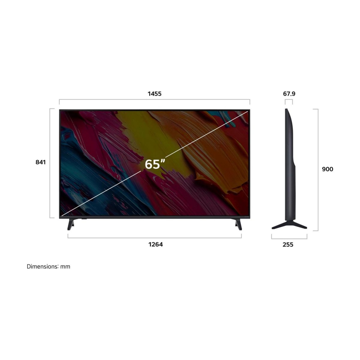 LG 65QNED70A6A.APEZ QNED TV