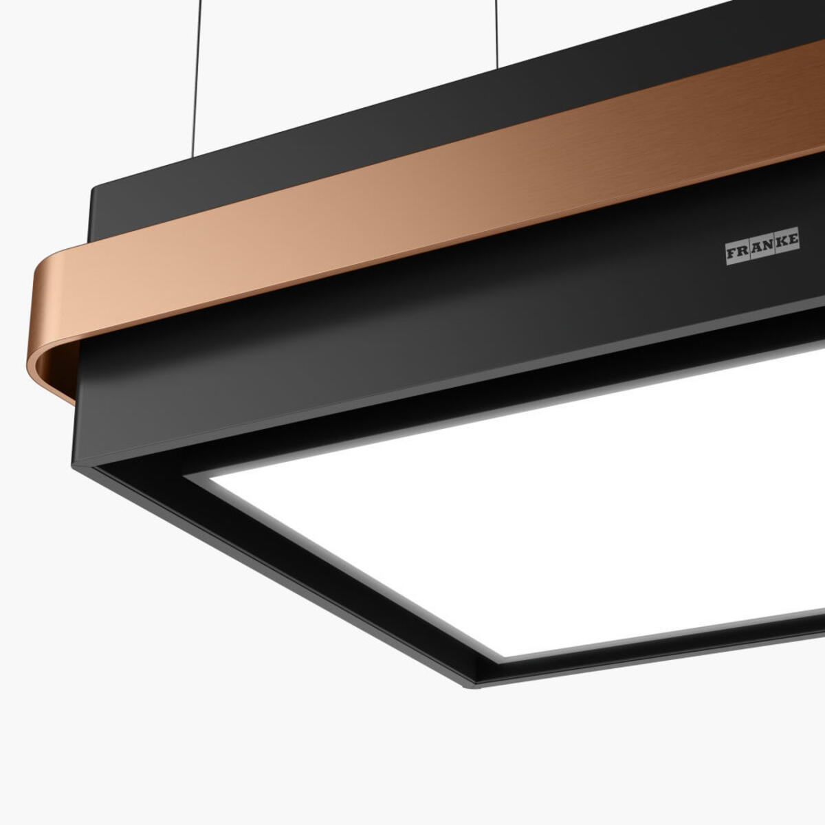 Franke  FMYS BK/CP F80 KL Matt Black+Copper K-LINK Ada Davlumbaz