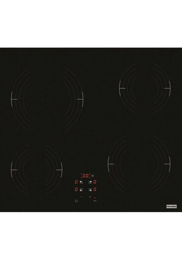 Franke FRSM 604 C T BK Siyah Cam Seramik Elektrikli Anksatre Ocak 