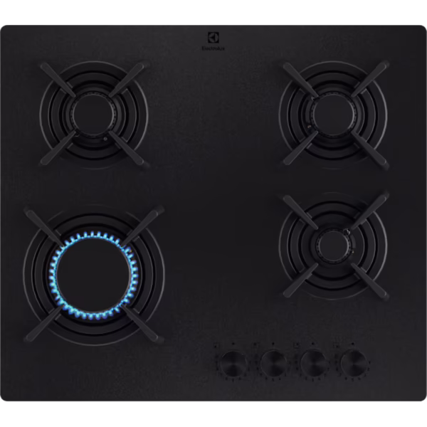 Electrolux KGG643723L 700 Serisi 60 cm Gazlı Siyah Mat Cam Ankastre Ocak