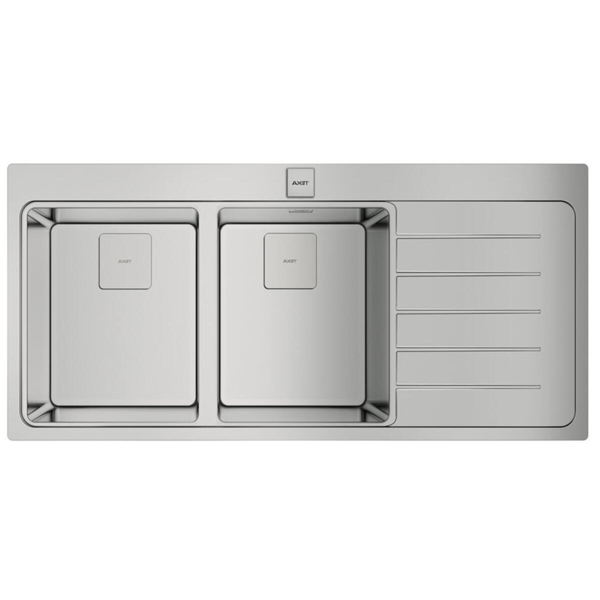 Teka ZENIT RS15 2B 1D AUTO Sağ Çelik Evye