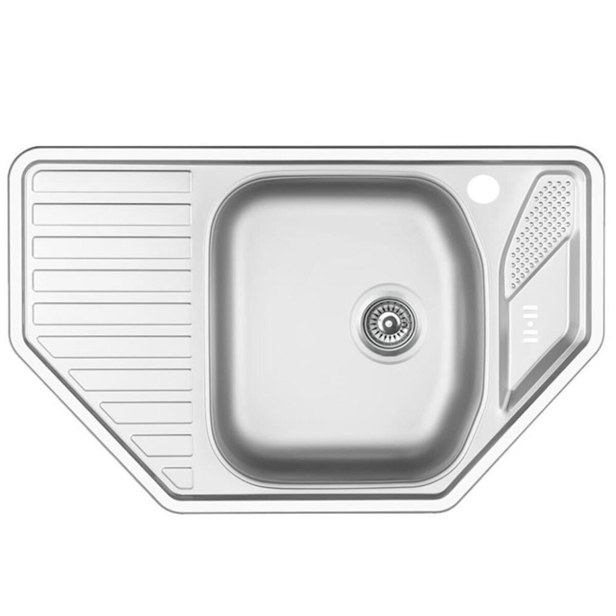 VERA V-77 KÖŞE TEZGAH ÜSTÜ DEKORLU EVYE (48*78)