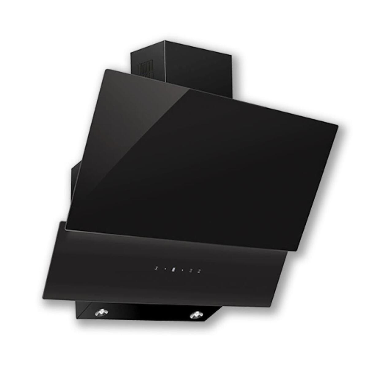 LUXELL SİYAH 835/735 2CAM DEKORATİF DAVLUMBAZ 