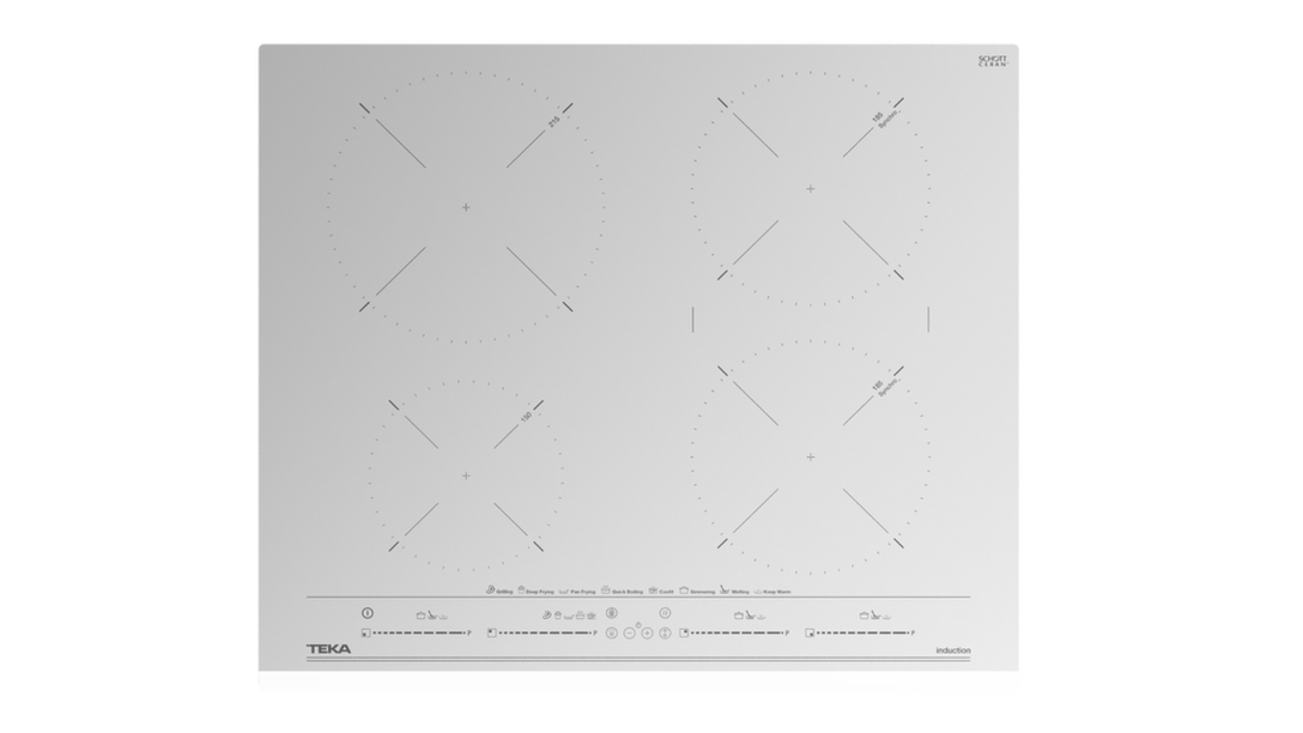 Teka IZC 64630 WH Beyaz İndüksiyonlu Ankastre Ocak