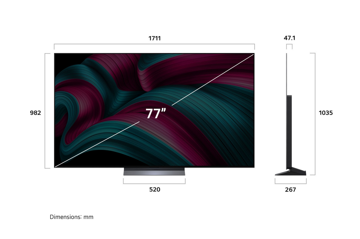 LG OLED77C54LA.APDZ OLED TV