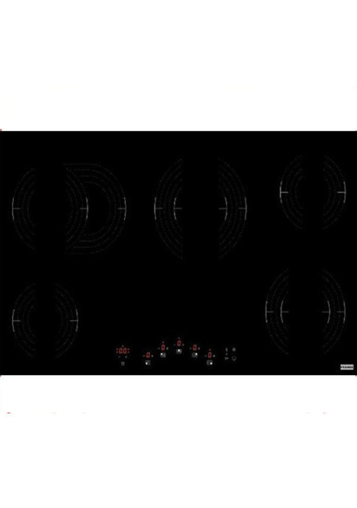 Franke FRSM 905 C TOD BK Siyah Cam Seramik Elektrikli Anksatre Ocak 