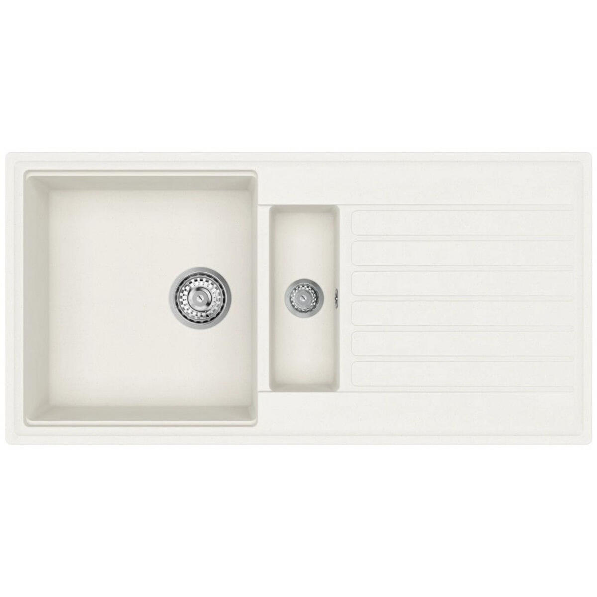 Teka CLIFF 60 B-TQ Beyaz Granit Eviye