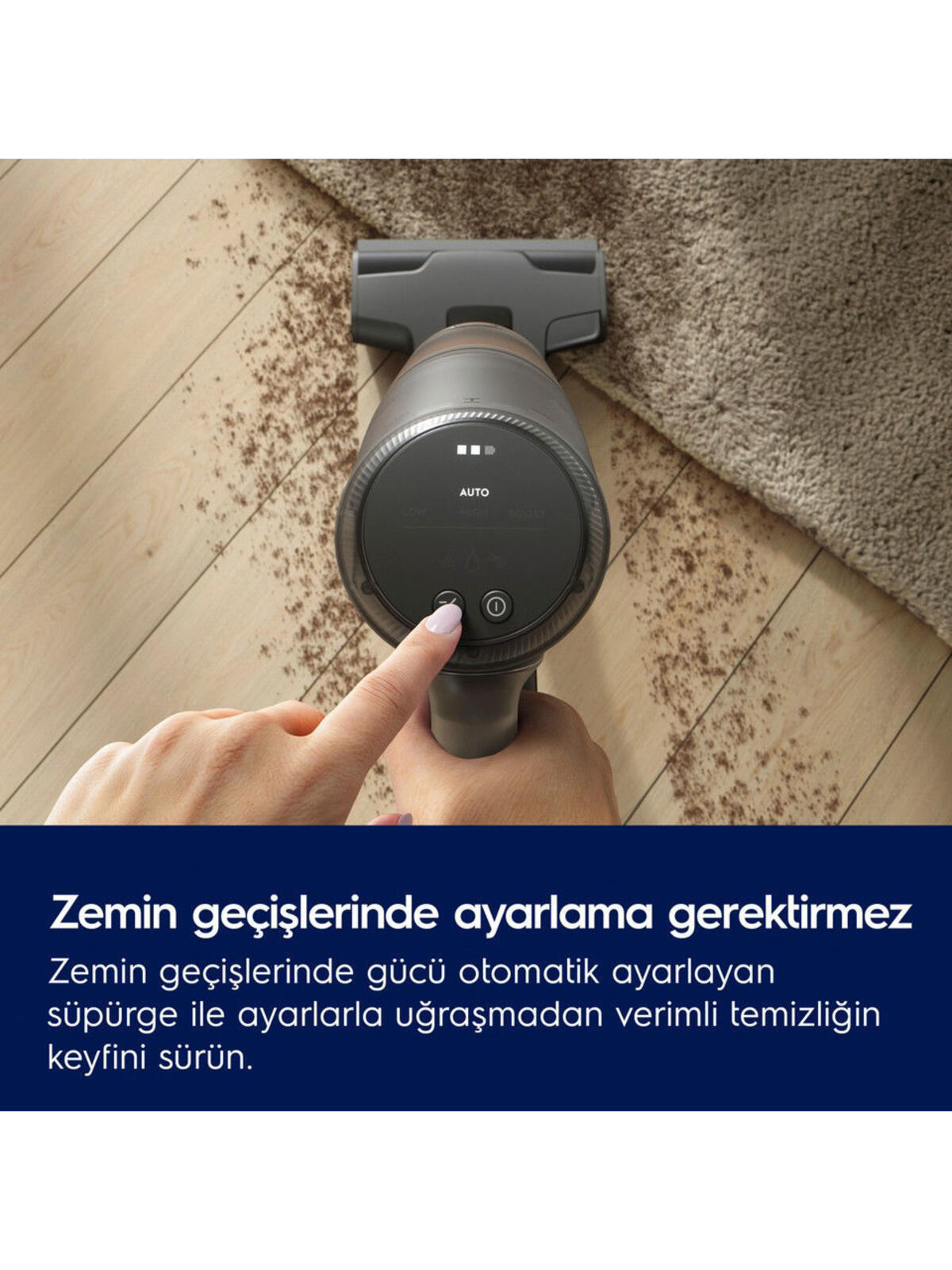 Electrolux EP82AB25UG Dikey Şarjlı Süpürge