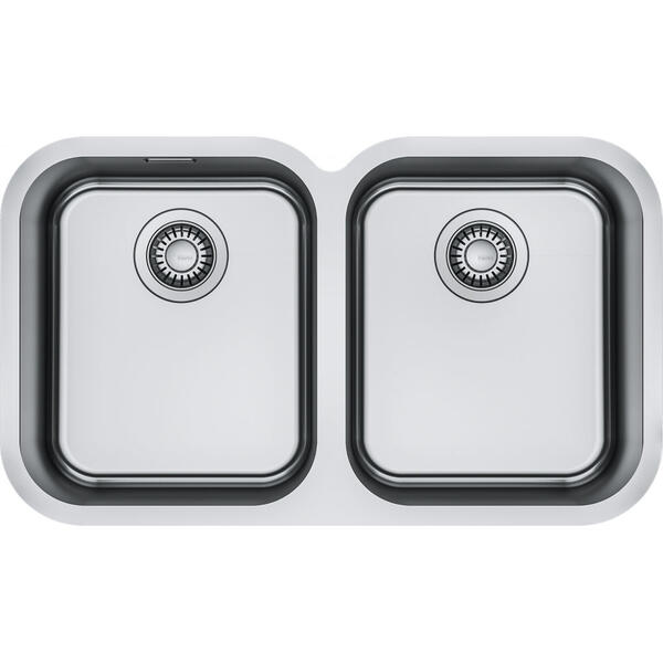 Franke SRX 120-34-34 2 GÖZLÜ TEZGAH ALTI ÇELİK EVYE