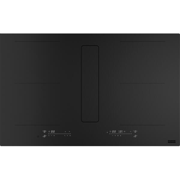 Franke FMY 8362 DA R HI Matt Black Mythos 2gether Slide Ankastre Entegre Aspiratörlü Ocak
