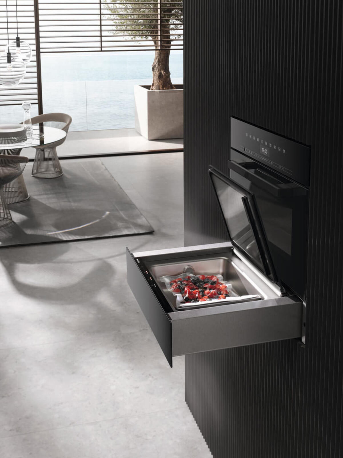 Miele EVS 7010 Siyah Vakumlama Çekmecesi