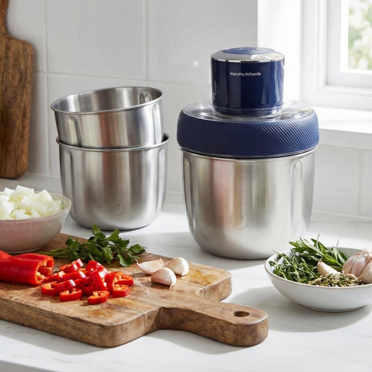 Morphy Richards 3 Kaseli Doğrayıcı