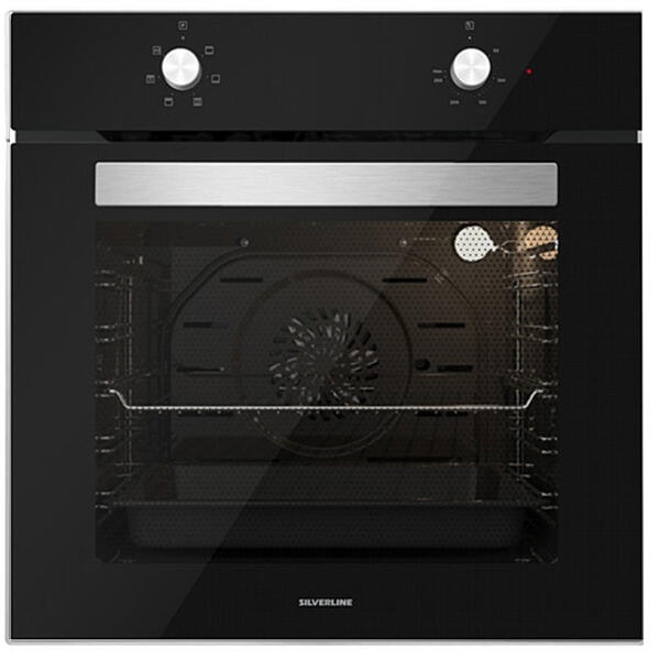 Silverline BO6501B01 Siyah Ankastre Fırın