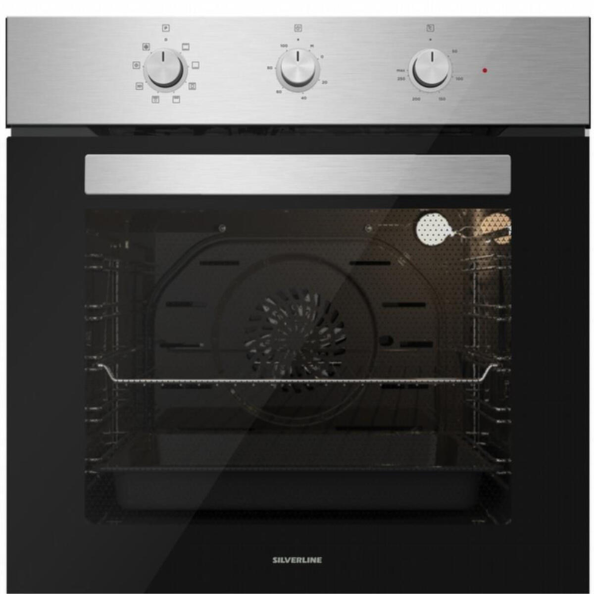 Silverline BO6503X01 Inox Ankastre Fırın
