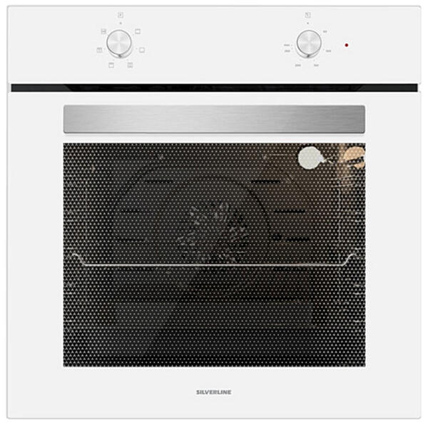 Silverline BO6501W01 Beyaz Ankastre Fırın