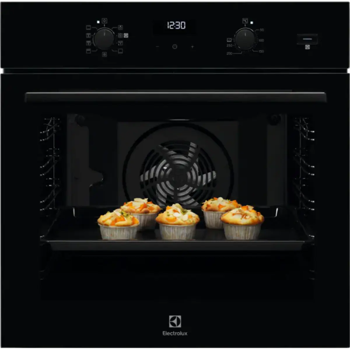 Electrolux EOD5H70Z 600 Serisi Steambake Aquaclean Siyah Ankastre Fırın