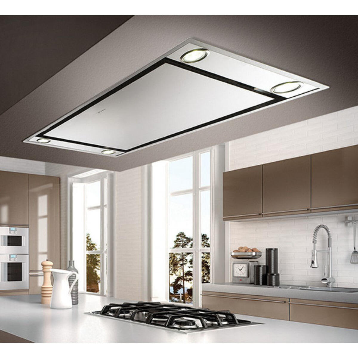 Faber HEAVEN 2.0 EV8+ X 120 Paslanmaz Çelik Ankastre Davlumbaz