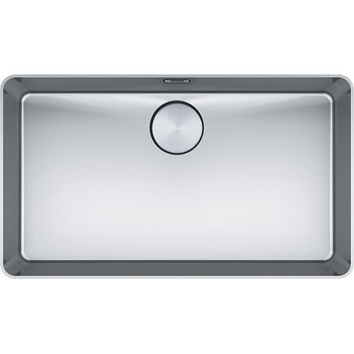 Franke MYTHOS MYX 210-70 TEK GÖZLÜ ÇELIK EVYE 
