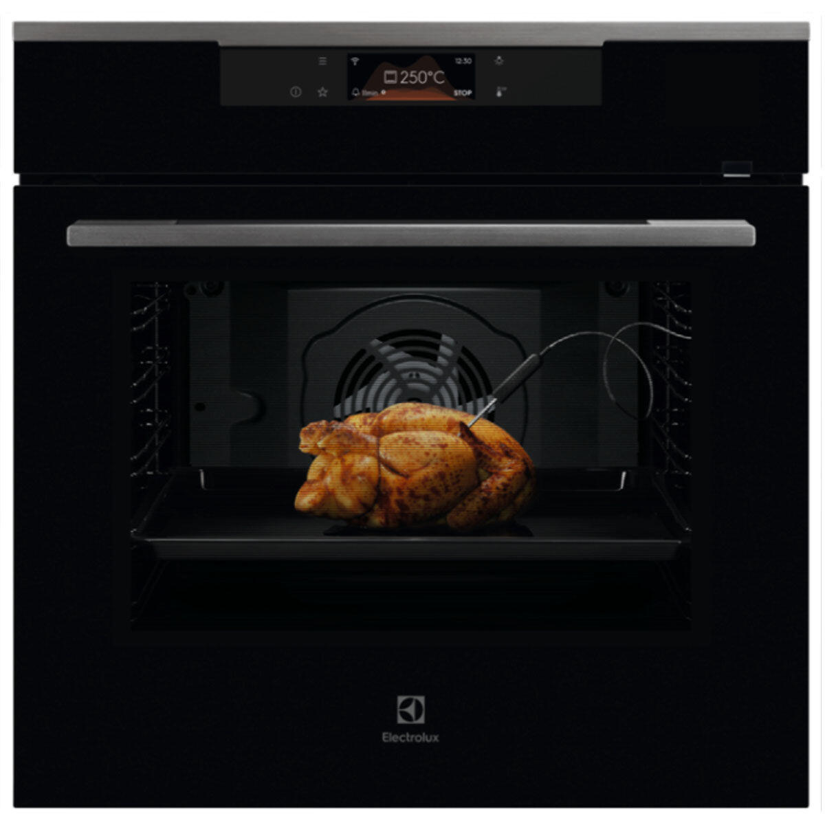 Electrolux KOEBP39H PIROLITIK SIYAH CAM ANKASTRE FIRIN