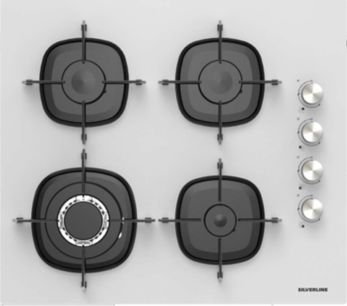 Silverline CS5629B01 Siyah Ankastre Ocak