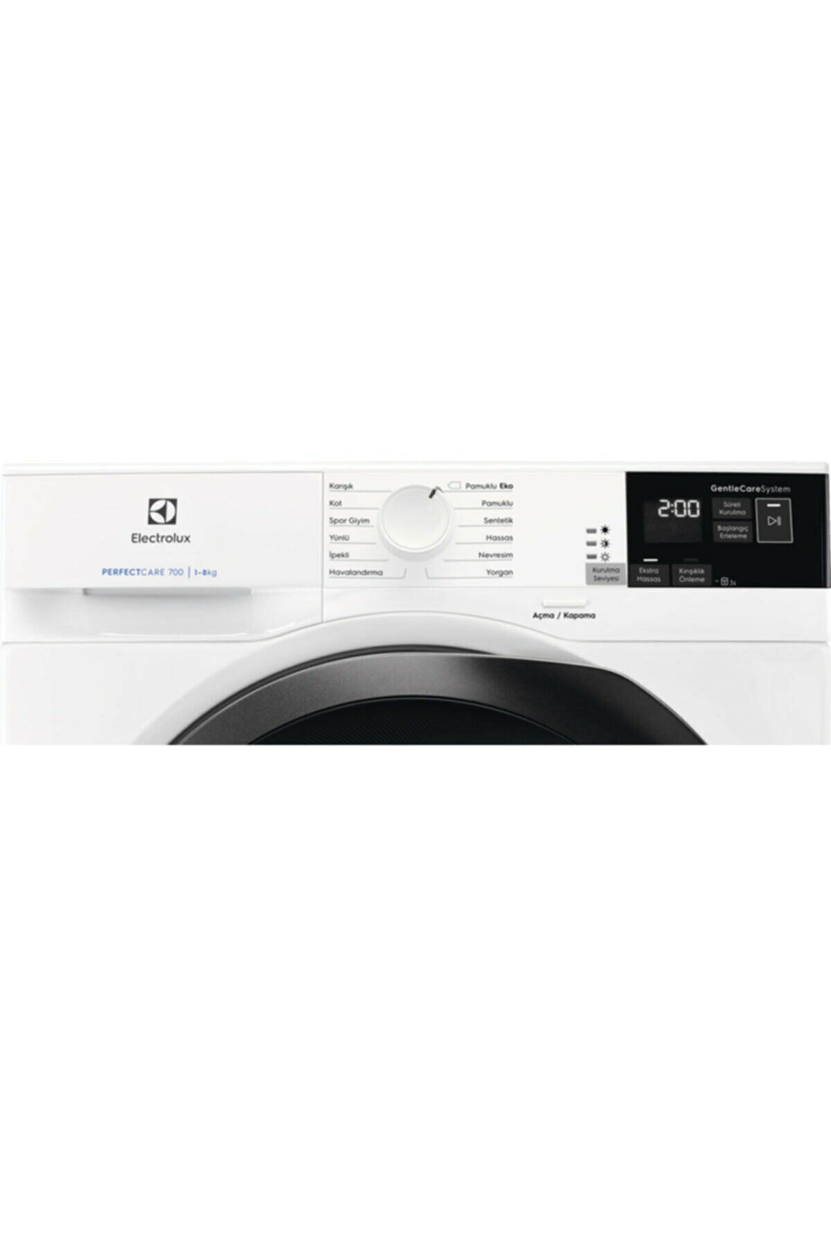 Electrolux EW7H458ST Kurutma Makinesi PerfectCare 700, 8Kg
