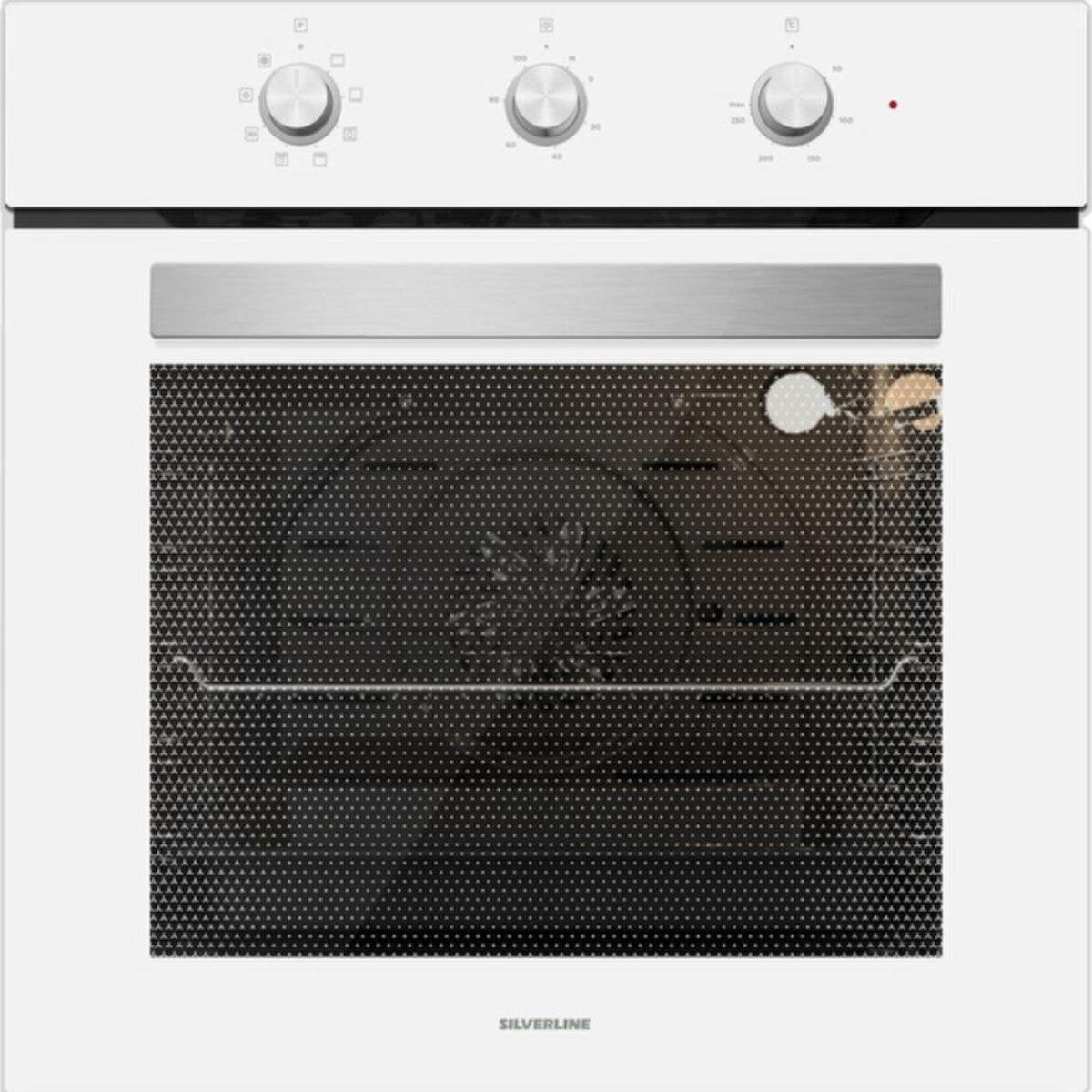 Silverline BO6503W01 Beyaz Ankastre Fırın