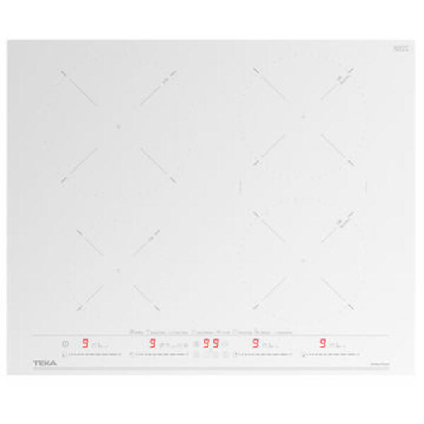 Teka IZC 64630 WH Beyaz İndüksiyonlu Ankastre Ocak