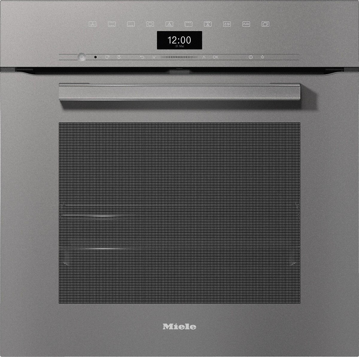 Miele H 7460 B Gri Ankastre Fırın