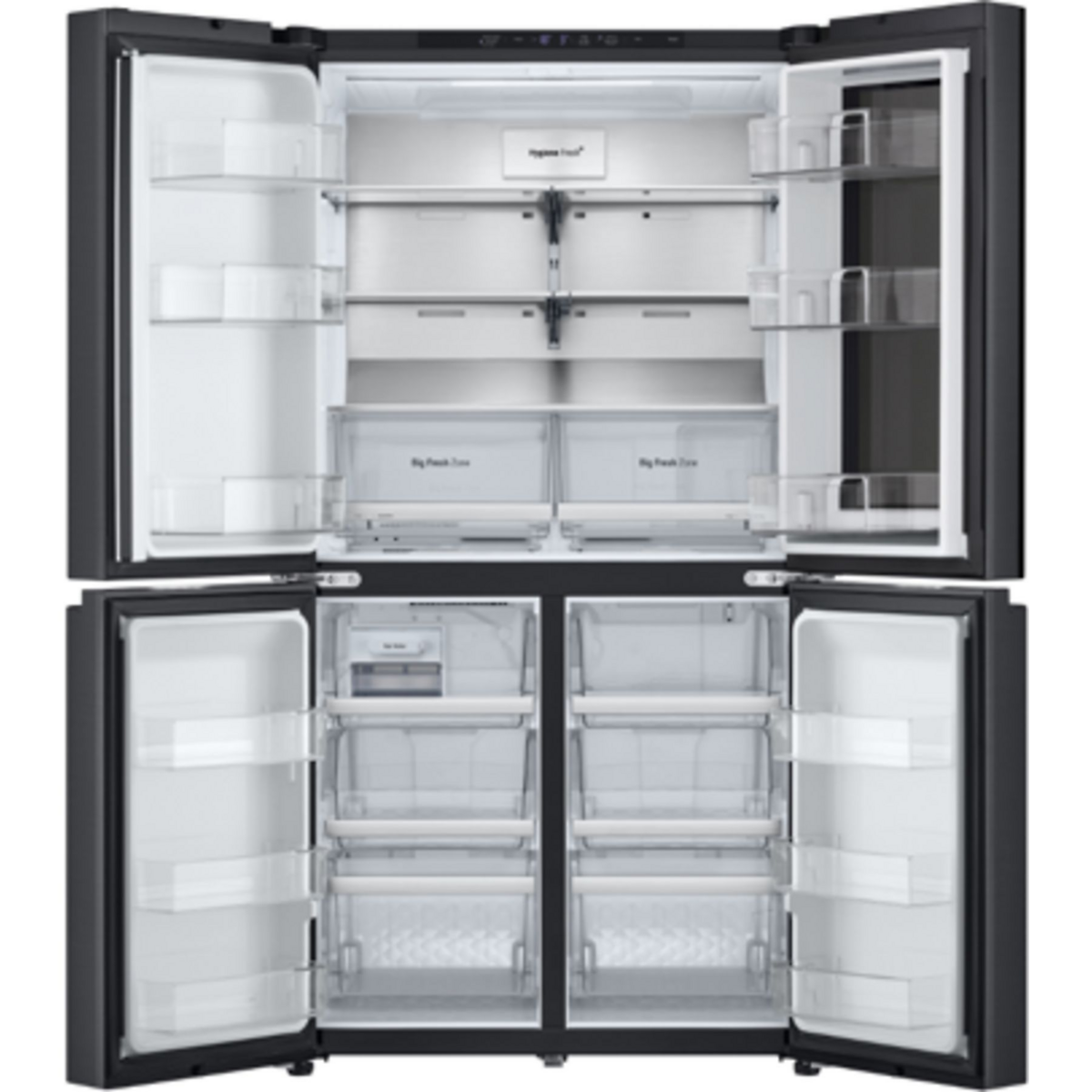 LG GC-V31FFCHJ InstaView Gardrop Tipi Buzdolabı Metalik Siyah, 877 Litre (914*1787)