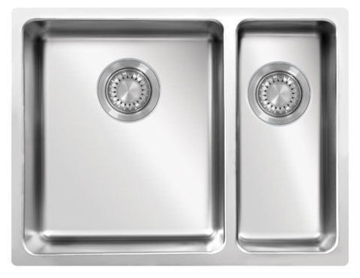 Ukinox ME 340.70  1,5 Gözlü Tezgahaltı Çelik Eviye (555*435)