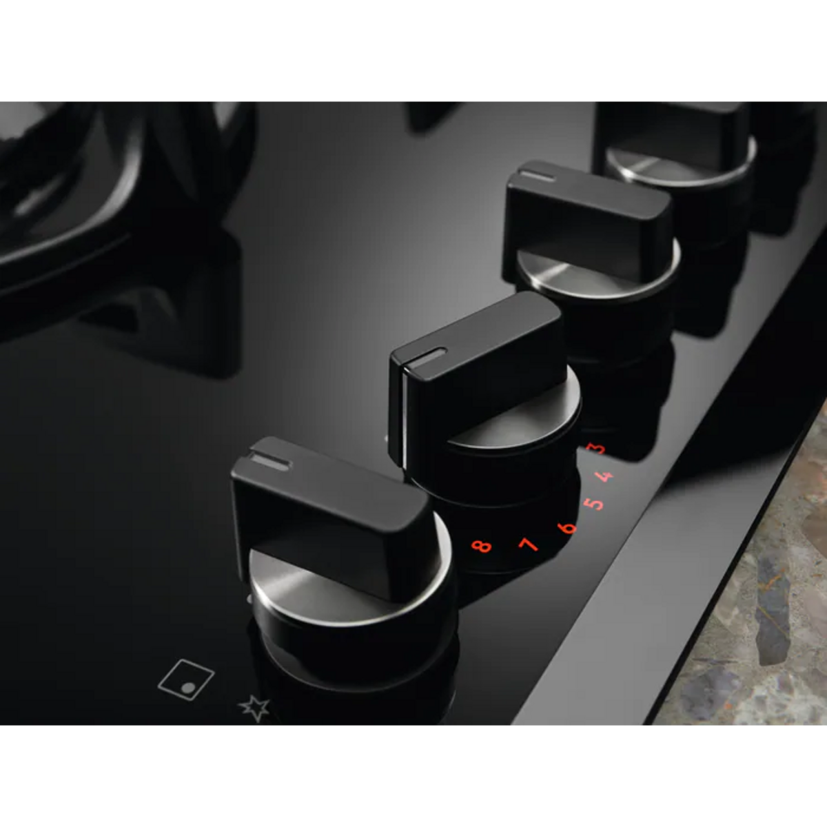 Electrolux KGG953753K 90cm Cam Gazlı Ocak