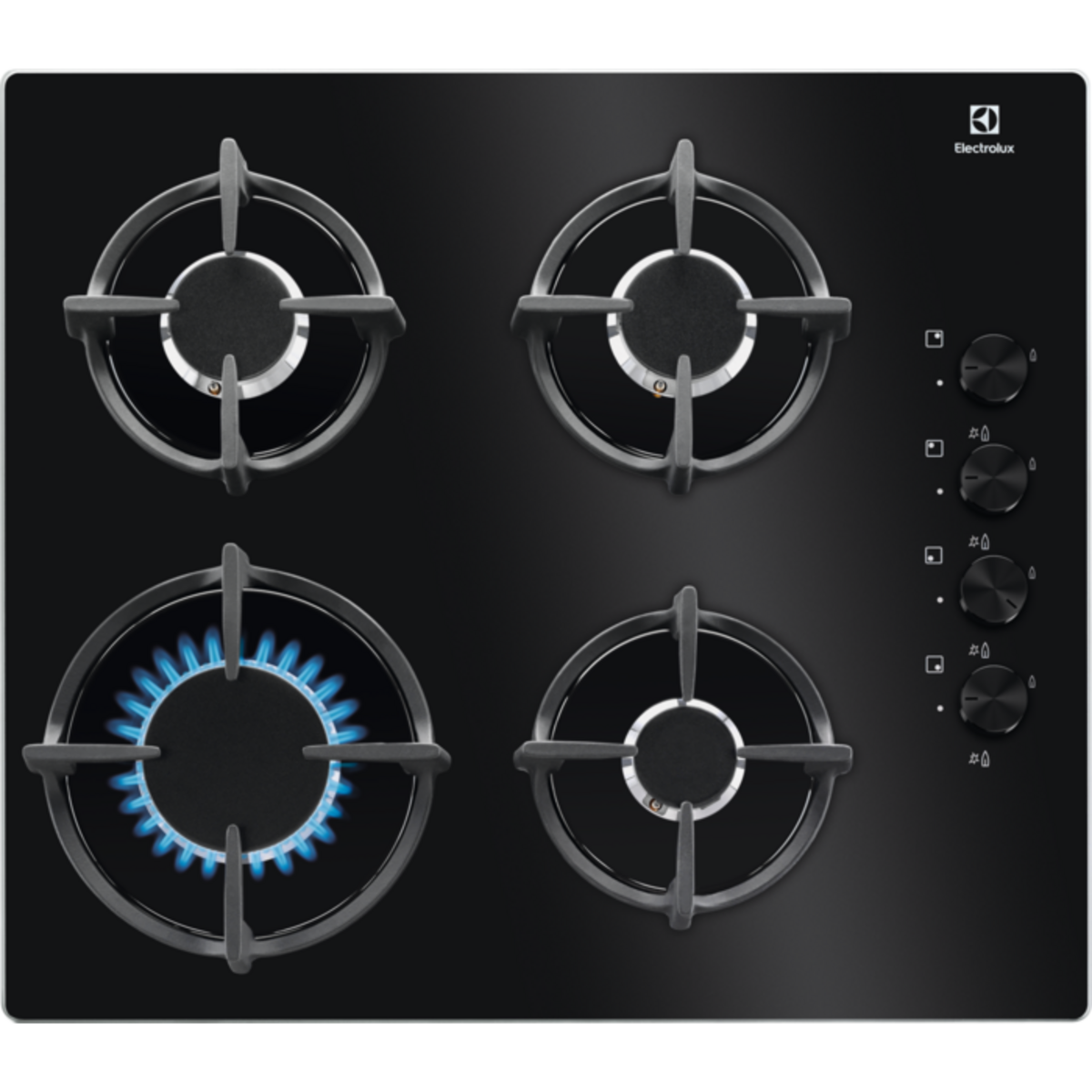 Electrolux KGG6407K Siyah Cam Ankastre Ocak