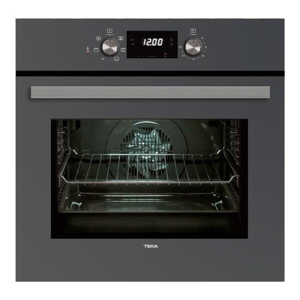 Teka HAK 625 ST Gri Cam Ankastre Fırın