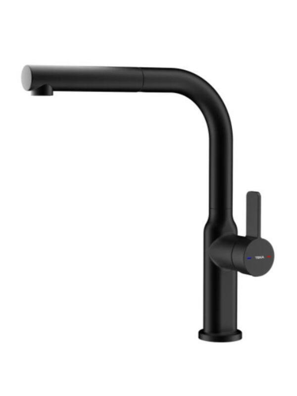 Teka OVAL 938 Siyah Spralli Eviye Bataryası