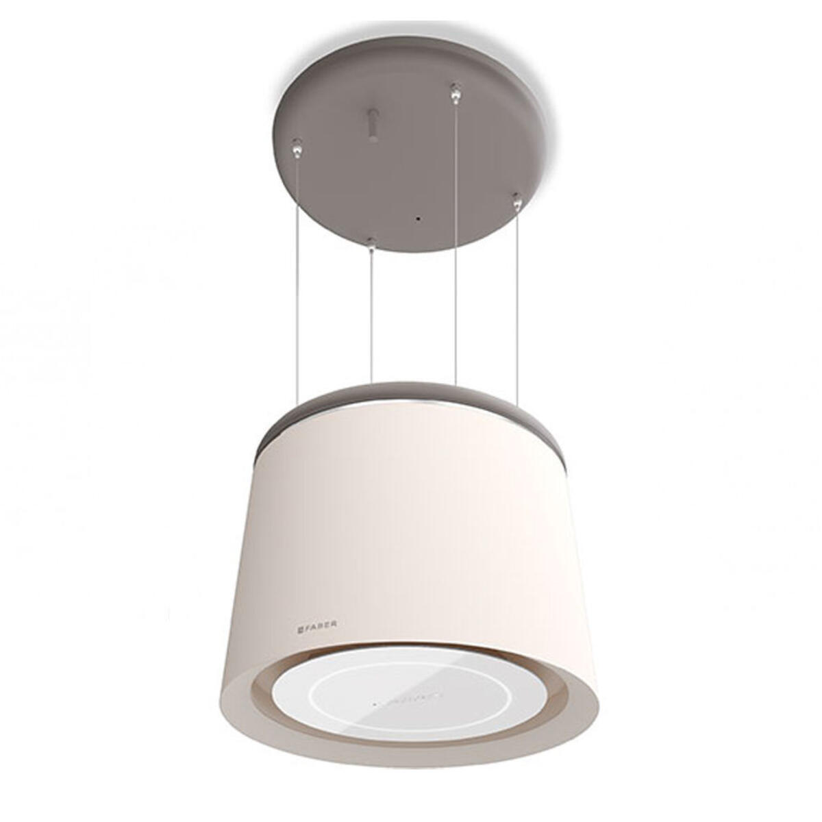 Faber CELINE PLUS WW/CG Mat Beyaz Ada Davlumbaz